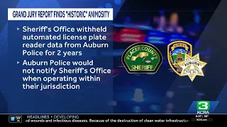 Grand jury report reveals strained relations between Auburn police and Placer County sheriff s of