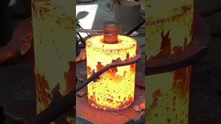 Inside the forging factory Watch A Massive Steel Ingot Become A Shaft by amazing team working