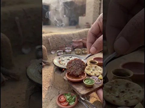 Miniature Beef Chapli Kabab 🥩🔥 #shorts