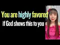 Download Lagu 😲IF GOD SHOWS THIS TO YOU, you are highly favored for~~. #propheticword #blessings #wordofgod MP3