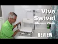Vive Swivel Shower Chair Review A Safer Shower Chair for Seniors