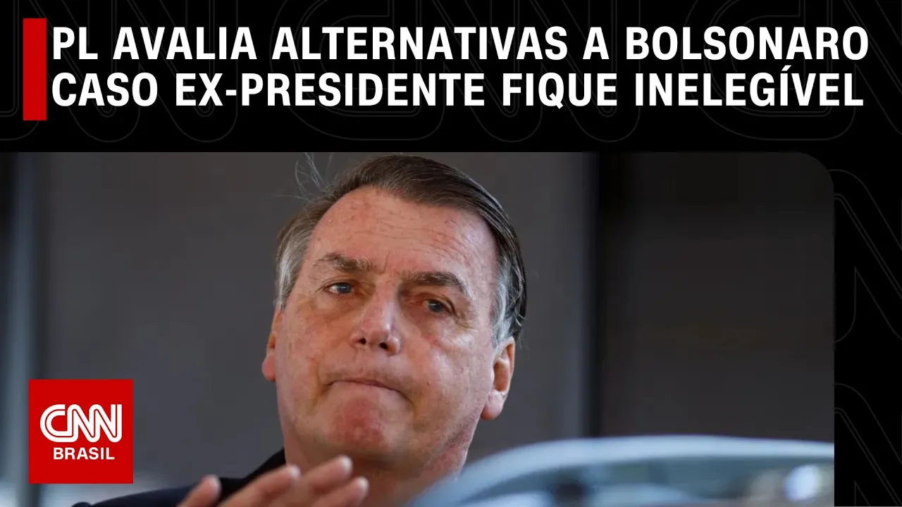 PL avalia alternativas a Bolsonaro caso ex-presidente fique inelegível | CNN NOVO DIA