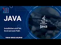 Java - Installation and Set Environment Path TECH BUZZ BLOG