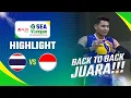 Highlight SEA VLeague 2023 Thailand VS Indonesia 2 - 3 | Moji