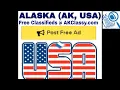 AK ALASKA CLASSIFIEDS Post Free Ads Local AKClassy eg OLX Craigslist USA