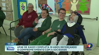 APAE de Xaxim celebra 39 anos de inclusão e educação