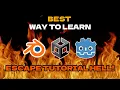 The BEST way to learn 3D Art and Game Dev ESCAPE TUTORIAL HELL