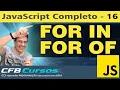Loops FOR IN e FOR OF em Javascript - Curso de Javascript Moderno