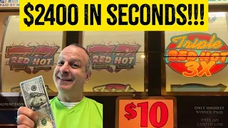 THIS IS WHY Old School Slots Pay The Best This JACKPOT Hit So Quick If You Blink You ll Miss It
