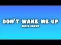 Download Lagu Chris Brown - Don't Wake Me Up (Lyrics)