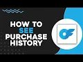 How To See Purchase History On OnlyFans Quick Easy