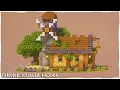 Lagu Minecraft : How to Build a FARMER House For a Village | Tutorial ( EASY )