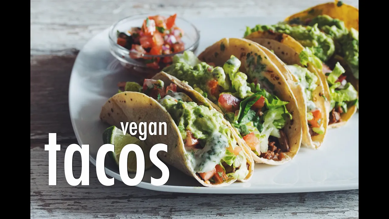 easy vegan tacos   hot for food