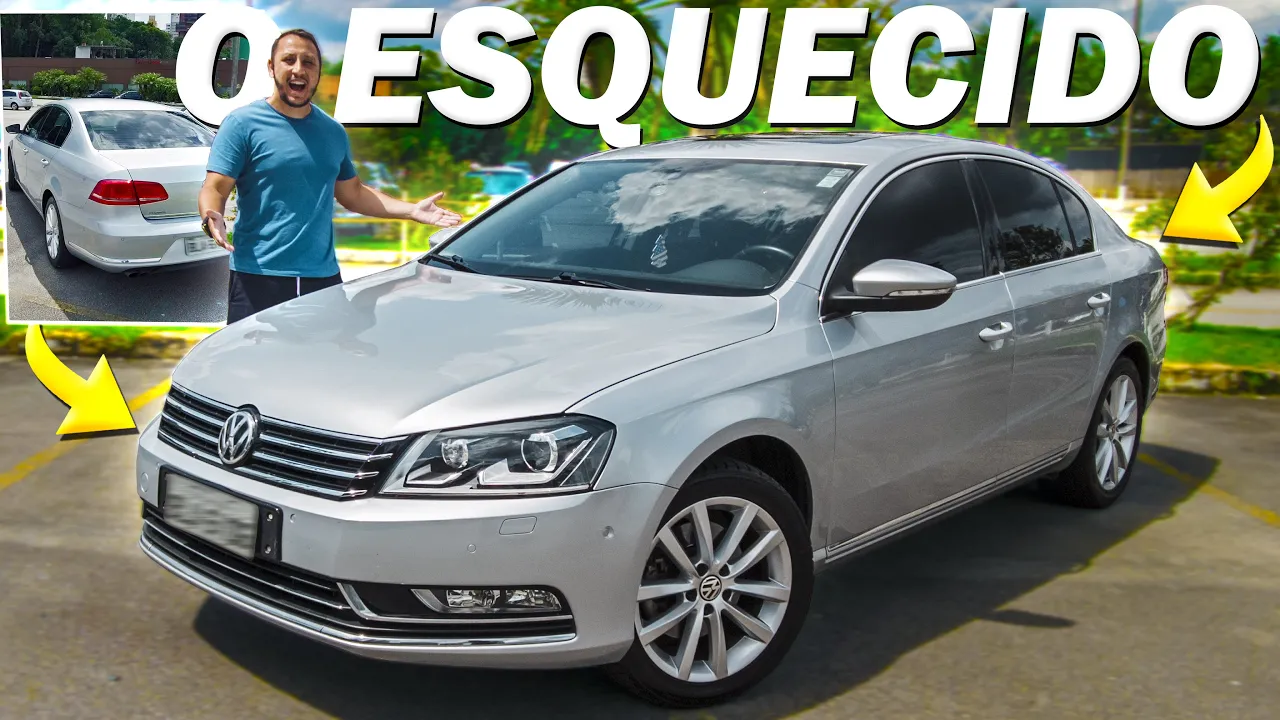 O SUPER LUXUOSO SEDAN ESQUECIDO MAIS BARATO QUE CIVIC E COROLLA???? VOLKSWAGEN PASSAT