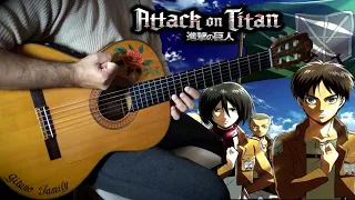 Download 『Shinzou wo Sasageyo』(Attack on Titan) meet flamenco guitar【進撃の巨人 AOT OST ANIME FINGERSTYLE COVER】 MP3