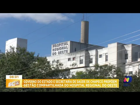 Governo do Estado e município trabalham em gestão compartilhada do Hospital Regional do Oeste