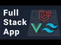 I Built Full Stack Application with Laravel Vue 3 and Tailwindcss