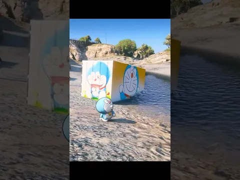 Doraemon Ke Birthday Par Mila Mystery Container 😱 Andar Nikli Doraemon Car! 🚗🔥#shorts #shinchan