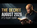 AUGUST 2026 Receive Your DECREE of Divine Goodness