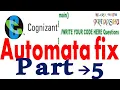 Cognizant Automata Fix Questions Code based Questions CTS preparation part5 Cognizant Debugging