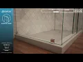 DreamLine Enigma-XO Frameless Shower Enclosure Sliding Opening