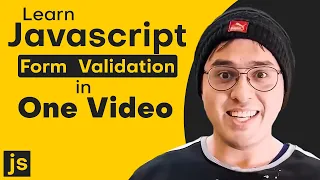 JavaScript Registration Form Validation Tutorial In Hindi -