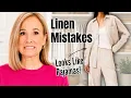 6 Major Linen Mistakes Petites Make Every Summer