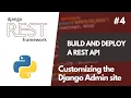 Build And Deploy a REST API with Django REST Framework Customizing the Django Admin Order Model
