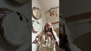 Triple Drone Flute Made By Edwin Sota 