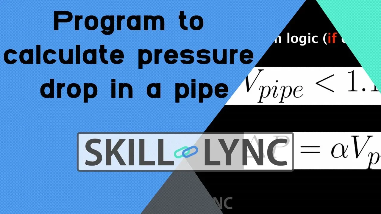 Hagen's Pressure Drop Equation - Program Hagen's Pressure Drop Equation - Program