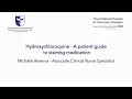 Hydroxychloroquine A patient guide to starting medication
