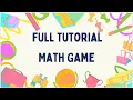 Scratch Full Tutorial Math Game