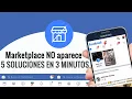 Marketplace Doesn t Show Up on Facebook 5 Solutions