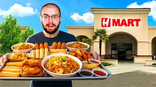 I ate at H Mart s food court for 48 HOURS challenge 10 RESTAURANTS