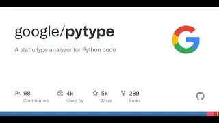 GitHub - A static type analyzer for Python code