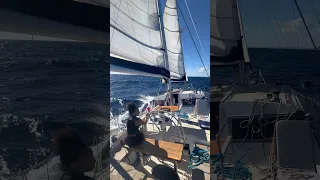 Traversée de Minorque à Majorque avec du vent et de la houle 🌍🌊
