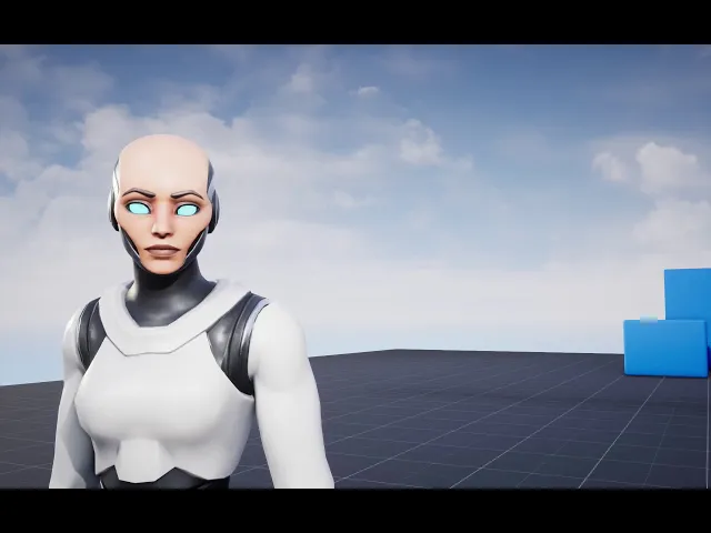 Female mannequin android combo