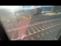 Riding on Northbound Express caltrain from Sunnyvale to South San Francisco part