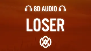 Loser - Tame Impala (Lyrics) | 8D Audio 🎧