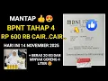 YES 😍 BPNT TAHAP 4 RP 600 RB CAIR CAIR + PLUS BERAS 20 KG DAN MINYAK GORENG 4 LITER HARI INI