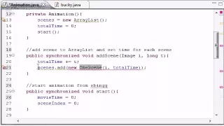 Java Game Development 10 Finishing the Animation Class