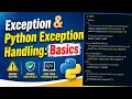 Exception Python Exception Handling Basics GE3151 Problem Solving and Python Programming
