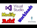 Modify or Add Project Templates or Workloads to Visual Studio