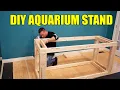 How to build an aquarium stand like a pro - The king of DIY