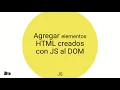 Curso JavaScript - usando insertBefore prepend appendChild y append