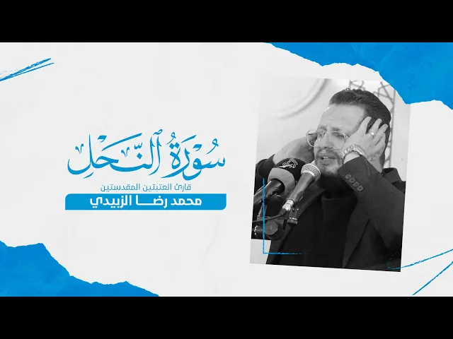 ⁣تلاوة قارئ العتبتين المقدستين محمدرضا الزبيدي | ما تيسر من سورة النحل المباركة