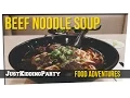 Asian Beef Noodle Soup ft Bull Demon King - JK Food Adventure