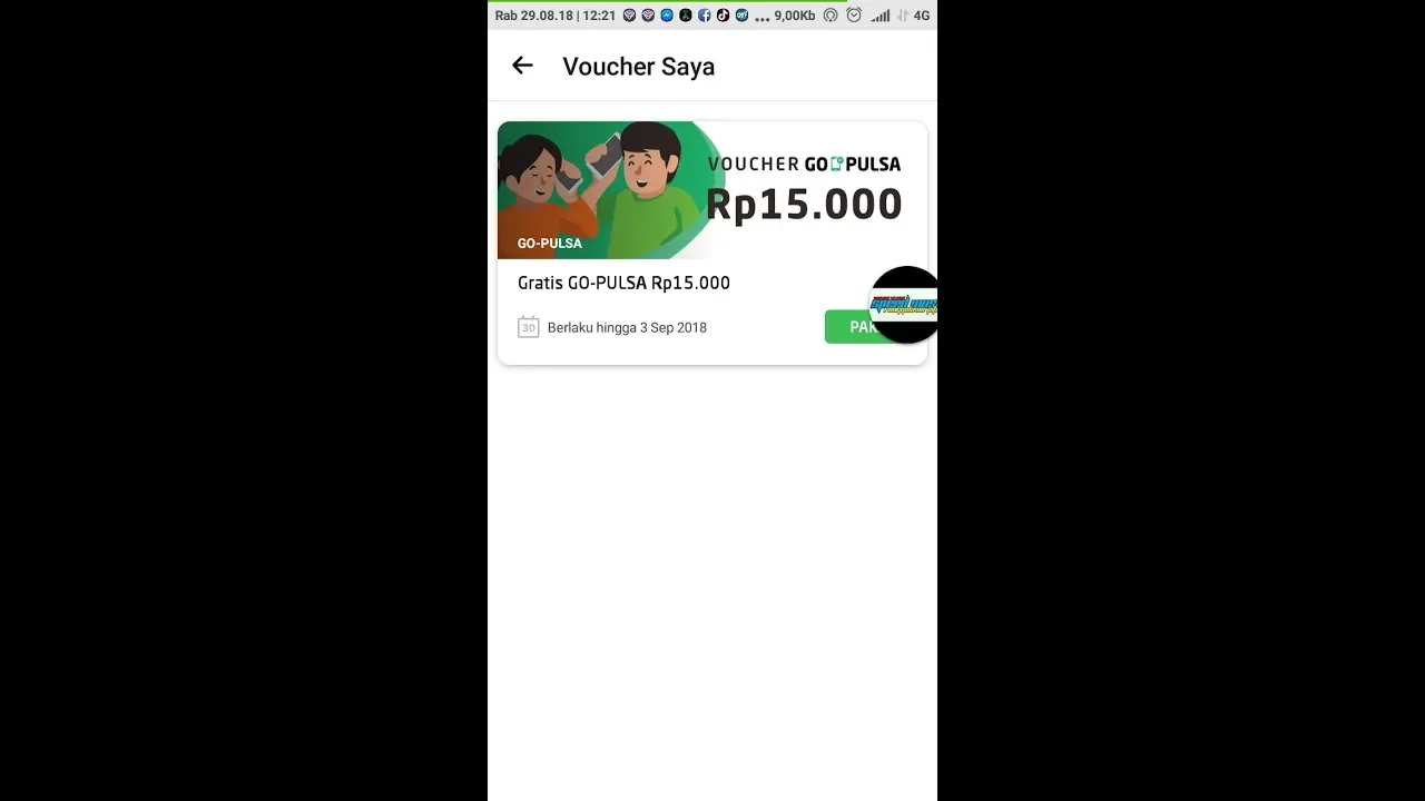 Saya secara kebetulan otak atik aplikasi customer gojek dan mendaptkan kode vocer dan kode nya PROMO. 