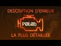 P060b Description d erreur la plus detaillee