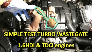 Download Simple way to test turbo wastegate operation in 1.6HDi (Peugeot, Citroen, Ford, Volvo, Mini) MP3